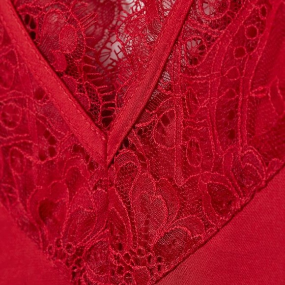 Satin Red H&M Tank - Picture 2 of 5